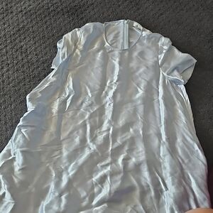 Banana Republic Sky Blue Short Sleeve Dress